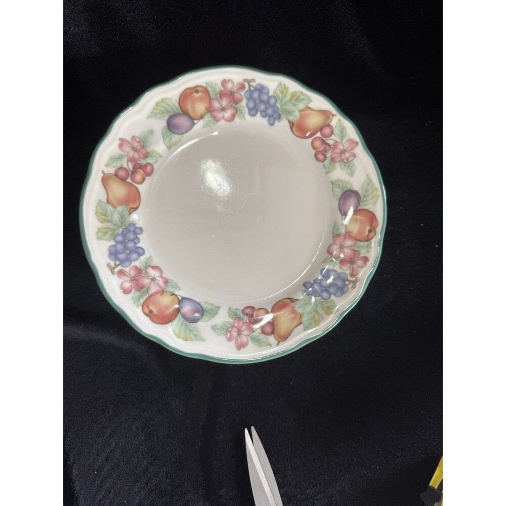 Epoch Market Day E801 7.5" Salad Dessert Plates Set Of 6 Discontinued Pattern